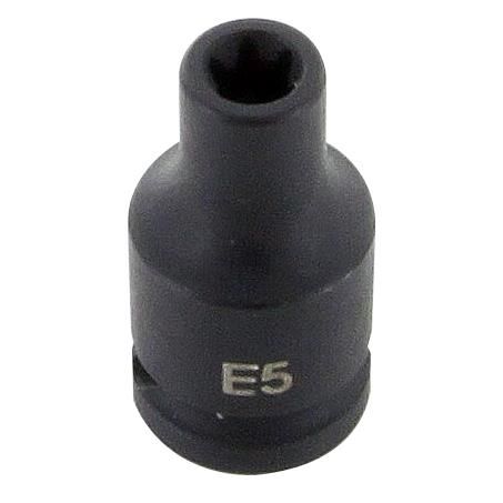 Ударна тонкостінна головка Action 1/4" Torx Е12