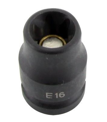 Ударна магнітна головка Action 3/8" Torx Е12